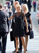 Brigitte Macron u maloj crnoj haljini