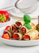 Nutella rolice s jagodama