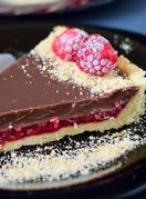 Tart s malinama i čokoladom blogerice Ivane Šteković