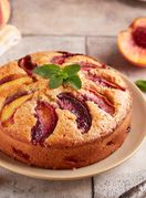 Kolač od jogurta s breskvama