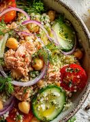 Salata od bulgura i tune