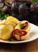 Knedle sa šljivama bez krumpira i jaja