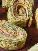 Rolada s tikvicama punjena šunkom i sirom