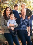 Božićni portret kraljevske obitelji