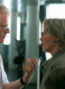 Richard Curtis i Emma Thompson na snimanju filma