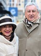 Zimsko izdanje elegantnog para sa zagrebačke špice