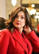 Sanja Musić Milanović u crvenoj haljini