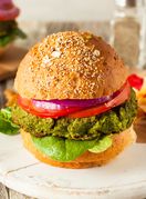 Burger od kvinoje i brokule