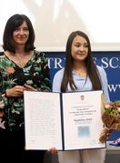 Magdalena Dakić, učenica cetvrtog razreda Zdravstvene i veterinarske škole dr. Andrije Štampara u Vinkovcima