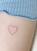 Minimalističke tetovaže s motivom srca