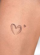 Minimalističke tetovaže s motivom srca