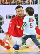 Domagoj Duvnjak sa sinom