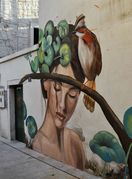 Mural koji je djelo Mabel Vicentef