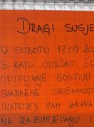 Poruka Martine Pelesk susjedima