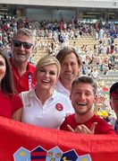 Kolinda Gravar Kitarović na meču Donne Vekić