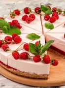 Lagana torta s malinama i jogurtom (ilustrativna fotografija)