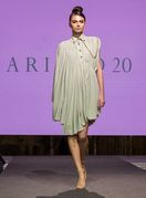 Haljina je pokazana na modnoj reviji povodom 20-e godišnjice rada brenda Arileo