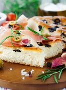 Focaccia s maslinama