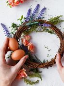 Napravite sami ljupki uskrsni vijenac - 4