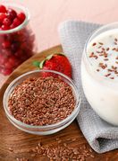 Kefir i lanene sjemenke