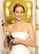 Jennifer Lawrence na Oscarima 2013.
