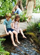 George, Charlotte i Louis posjetili su vrt koji je Catherine dizajnirala za izložbu cvijeća