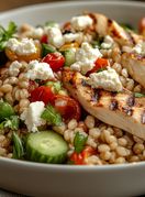 Salata od ječma i piletine