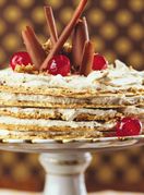 Torta s kesten-pireom