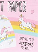 Toaletni papir na jednoroge sastavljen je od 200 čarobnih listića