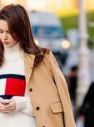 Street style kombinacija Jelene Huđek