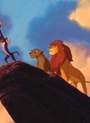 Kadar iz crtića \"Kralj lavova\"