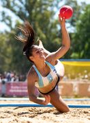 Argentinke pobijedile Hrvatice u rukometu na pijesku (Foto: AFP)