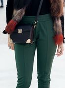 Hlače s elastičnim strukom