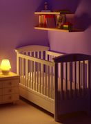 Ilustracija dječjeg krevetića