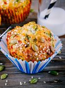 Muffini s bundevom i fetom