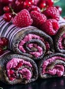 Palačinke s malinom i čokoladom