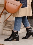 Gležnjače s umjerenom blok potpeticom