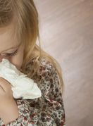 Prehlađena djevojčica