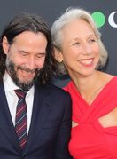 Keanu Reeves i Alexandra Grant 2022.