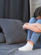 Djevojčica je tužna