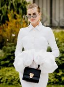 Xenia Adonts u kreaciji Daniela Roseberryja za Schiaparelli