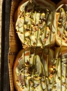 Rolice s kremom od pistacije