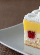 Papin kolač s malinama