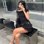 Crna ljetna kombinacija