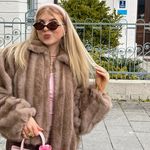 Krznena zimska jakna