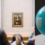 Mona Lisa i globus
