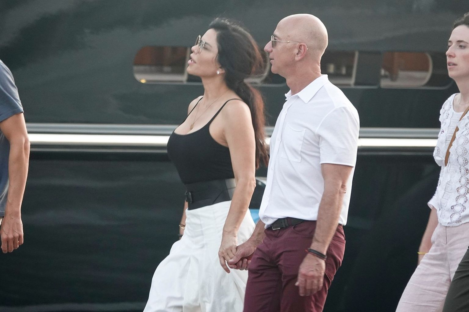 Jeff Bezos i Lauren Sanchez (Foto: Profimedia). 