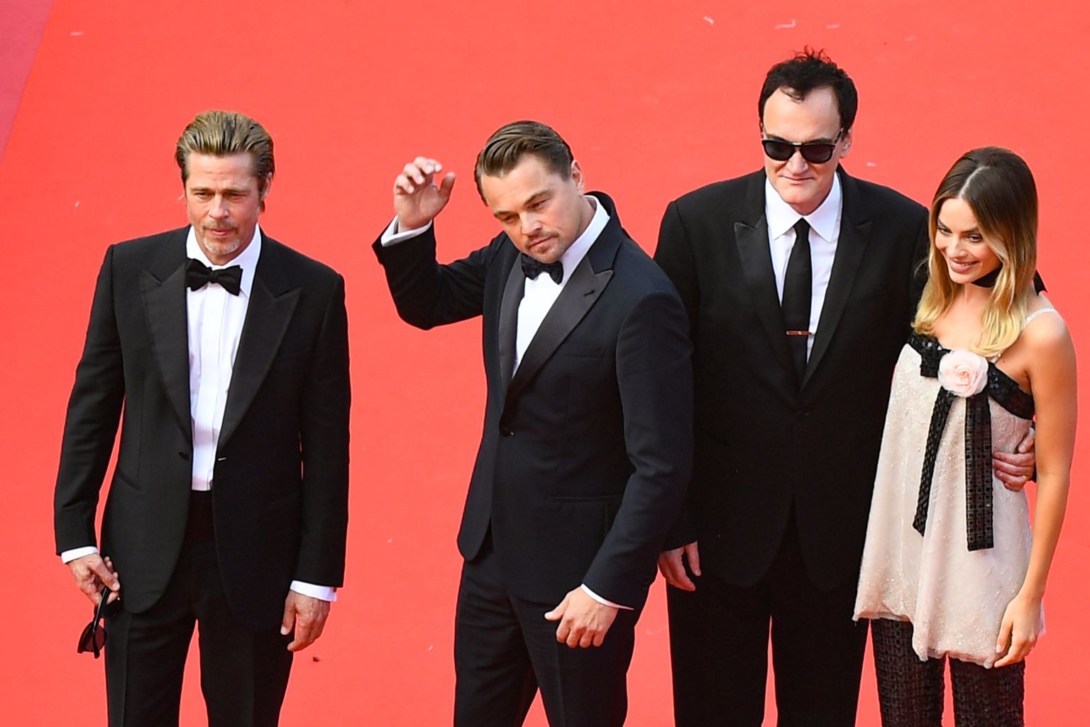Brad Pitt, Leonardo DiCaprio i Margot Robbie stigli u Cannes1536 x 1024