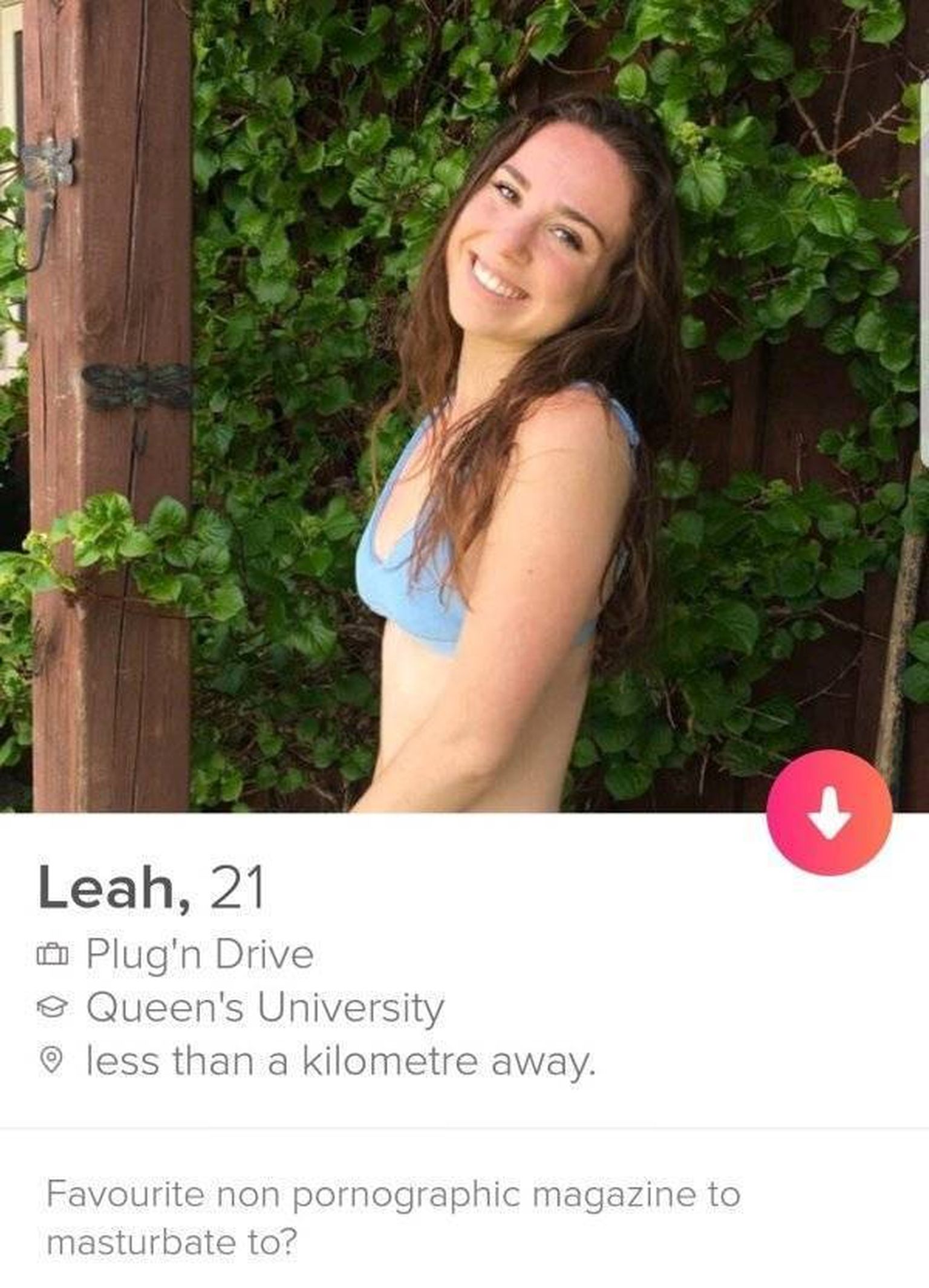 30 Shameless Tinder Profiles For You To Swipe On