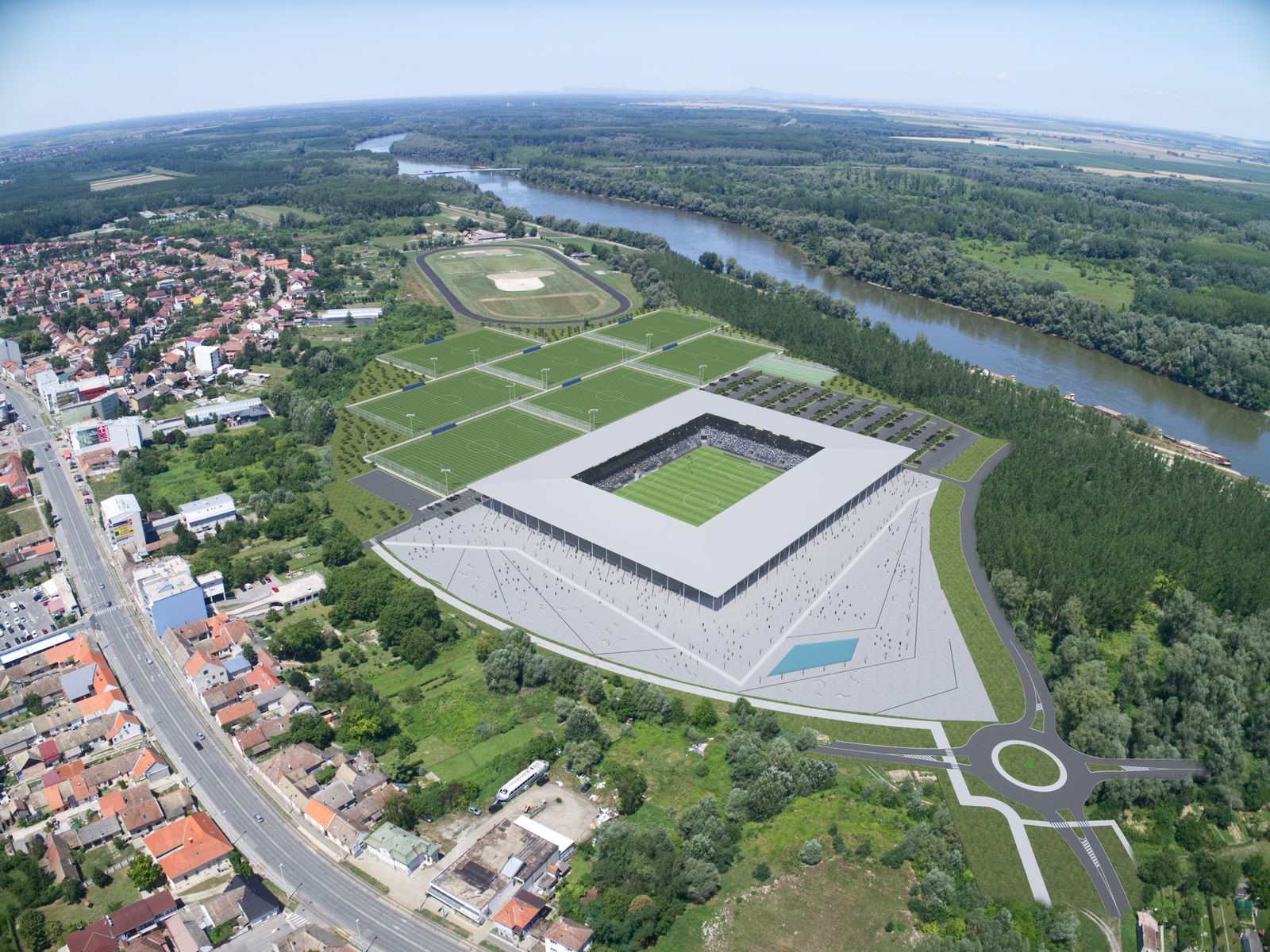 Osijek predstavio novi stadion: Neviđen komfor na ovim ...